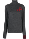 PATOU WOOL AND CASHMERE JP TURTLENECK SWEATER