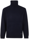 Apc A.p.c. Walter High-neck Sweater In Blue