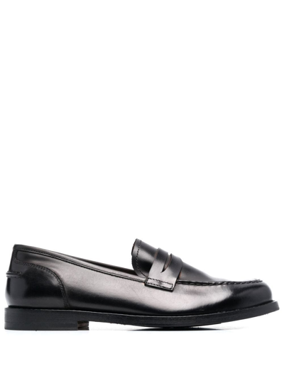 Alberto Fasciani Batik Loafers In Black