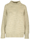 Maison Margiela Green Alpaca Sweater In Green