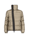 Sacai Padded Zip-up Puffer Jacket In Beige