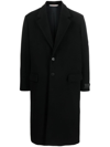 VALENTINO SINGLE-BREASTED WOOL-BLEND COAT