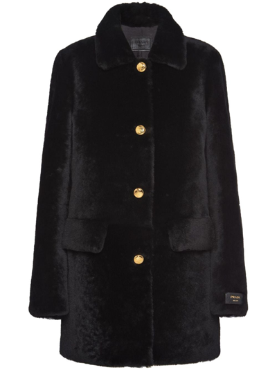 PRADA SHEARLING FUR COAT