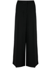 Simkhai Sanaz Pleated Palazzo Pants In Schwarz