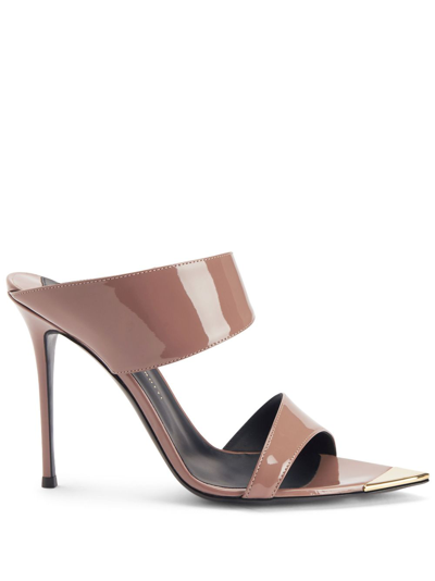 Giuseppe Zanotti Intriigo Allure Mules 90mm In Neutrals