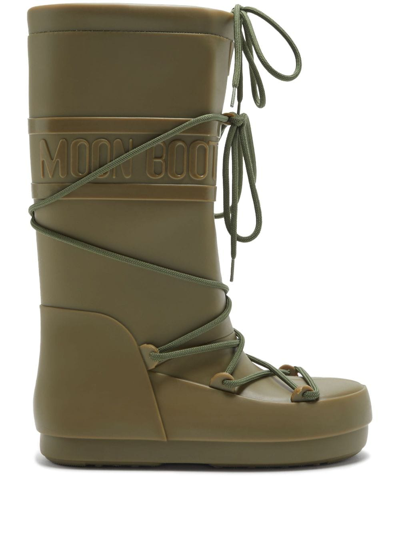 Moon Boot Rain 防水高筒靴 In Green