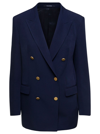 Tagliatore Jasmine Blazer Cady In Blu