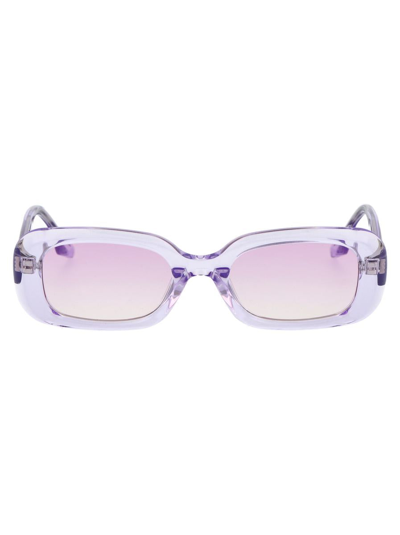 Gentle Monster Sunglasses In Vc5 Violet Clear Violet Gradient