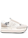 Premiata Beth 6497 Sneakers In Beige