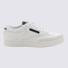 Reebok Suede And Fabric Club C Low-top Sneakers With Contrast Detai In White