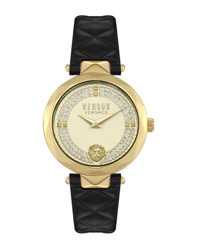 Versus Covent Garden Crystal Watch In Multi