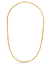 Italian Silver Rope Chain Necklace