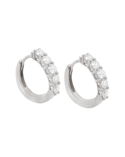 Diana M. Fine Jewelry 14k 1.00 Ct. Tw. Diamond Huggie Earrings