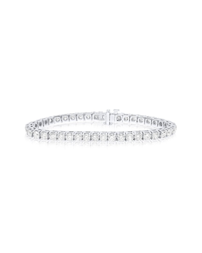 Diana M. Fine Jewelry 14k 10.15 Ct. Tw. Diamond Tennis Bracelet