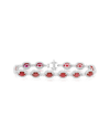 DIANA M. DIANA M. FINE JEWELRY 18K 16.85 CT. TW. DIAMOND & RUBY BRACELET