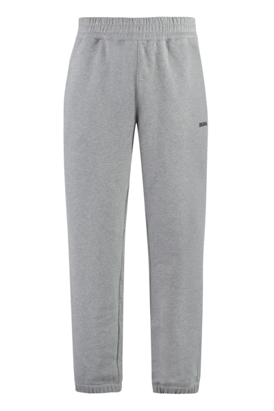 Ermenegildo Zegna Cotton Track-pants In Grey