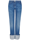 GIORGIO ARMANI MID-RISE STRAIGHT-LEG JEANS