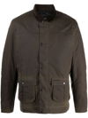 BARBOUR BRUNDEN WAX CORDUROY-COLLAR JACKET