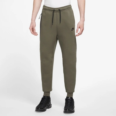 Nike Mens  Tech Fleece Joggers In Medium Olive/black