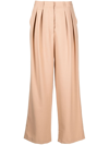 THE FRANKIE SHOP NEUTRAL WIDE-LEG TROUSERS