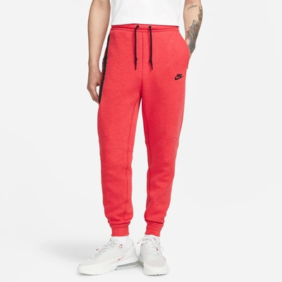 Nike Mens  Tech Fleece Joggers In Red/black