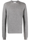 SAGE NATION GREY DIETER RIBBED SWEATER