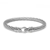 CHARRIOL CHARRIOL IBIZA STAINLESS STEEL CABLE BANGLE