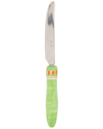 Vietri Positano Place Knife In Green