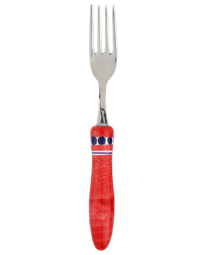 Vietri Positano Place Fork In Multicolor