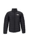 The North Face Carduelis Logo-embroidered Padded Jacket In Black