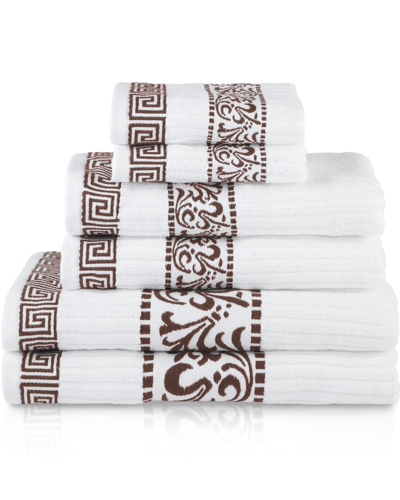 Superior Athens 6pc Thick Absorbent Towel Set