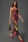 Conditions Apply Elva Slip Midi Dress In Multicolor