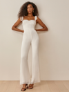 Reformation Alfred Jumpsuit In Gossamer