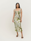 REFORMATION ALENE SILK DRESS