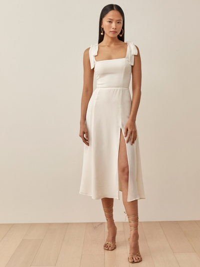 Reformation Twilight Dress In Ivory | ModeSens