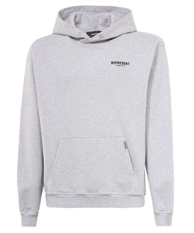 Represent Cotton Owners Club Hoodie In Grey