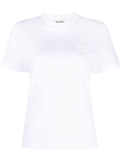 Calvin Klein Jeans palm-print Cotton T-shirt - Farfetch