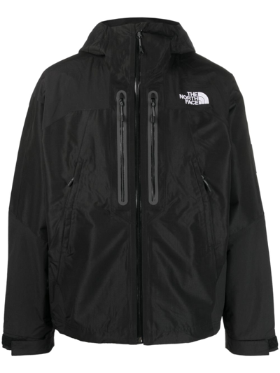 The North Face Transverse Dryvent Logo-print Jacket In Black