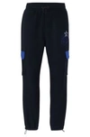 Hugo Boss Boss X Nfl Fleece Tracksuit Bottoms With Collaborative Branding In Cowboys