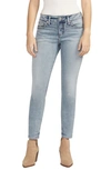 SILVER JEANS CO. ELYSE MID RISE SKINNY JEANS
