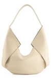 Ree Projects Large Riva Calfskin Tote In Beige