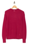 Ted Baker Rashell Crewneck Sweater In Deep Pink