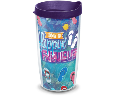 Tervis Tumbler Tervis Flippin Fabulous Made In Usa Double Walled Insulated Tumbler Travel Cup Keeps Drinks Cold & H In Open Miscellaneous