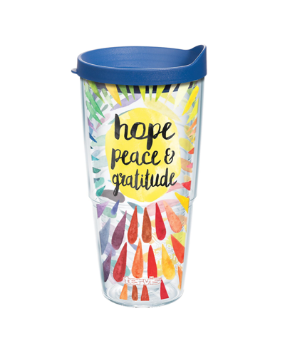 Tervis Tumbler Tervis Hope Peace Gratitude Made In Usa Double Walled Insulated Tumbler Travel Cup Keeps Drinks Cold In Open Miscellaneous