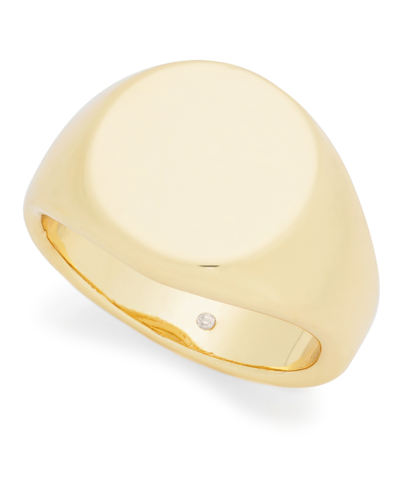 On 34th Signet Ring, Created For Macy's In Gold