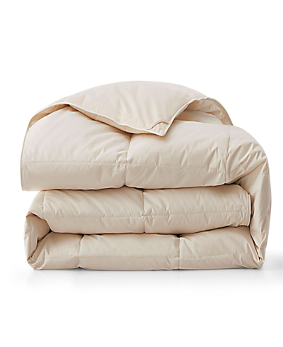 Unikome Lightweight 300 Thread Count Cotton Down Fiber Comforter Collection In White
