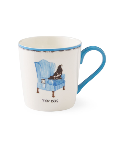 Kit Kemp For Spode Doodles Top Dog Mug In Assorted