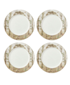 Kit Kemp For Spode Tall Trees 4 Piece Pasta Bowls Set, Service For 4 In Assorted
