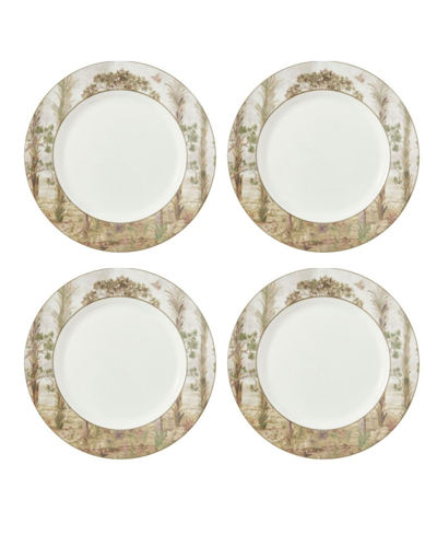Kit Kemp For Spode Tall Trees 4 Piece Pasta Bowls Set, Service For 4 In Assorted