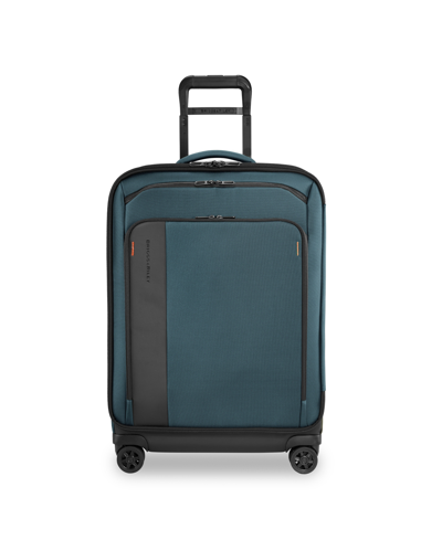 Briggs & Riley Zdx Medium Expandable Spinner Suitcase 66cm In Ocean